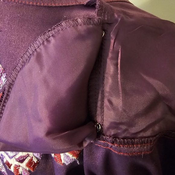 BOB MACKIE WEARABLE ART 🎨 BUTTON DOWN BLOUSE!! 😍😍😍 - Picture 9 of 10